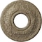 Ekena Millwork Hurley Medallion (Canopies up to 7 1/4"), 22 1/8"OD x 7 1/4"ID x 1 3/4"P, Gobi Desert Crackle CM26HUGDC - alternate 1
